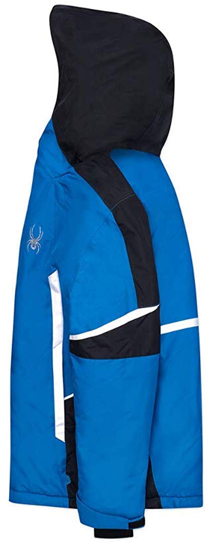 Spyder Boys Midweight Jacket - Water-Resistant Windbreaker for Outdoor Activities, Hiking & School - Kids' Lightweight Insulated Jacket for Cold Weather