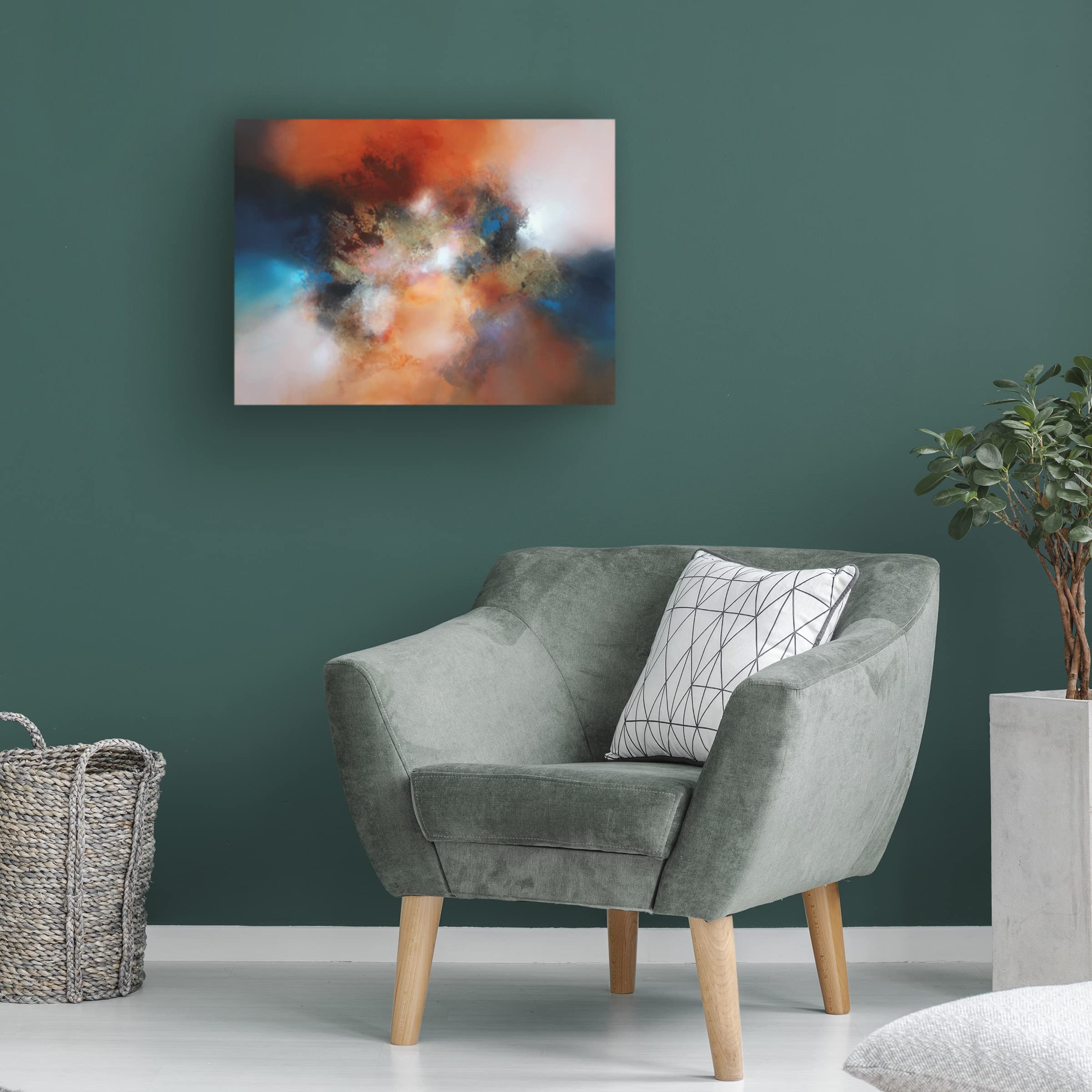 Trademark Fine Art 'Highflyer' Canvas Wall Art by Eelco Maan - Modern Home Decor for Living Room, Bedroom & Office