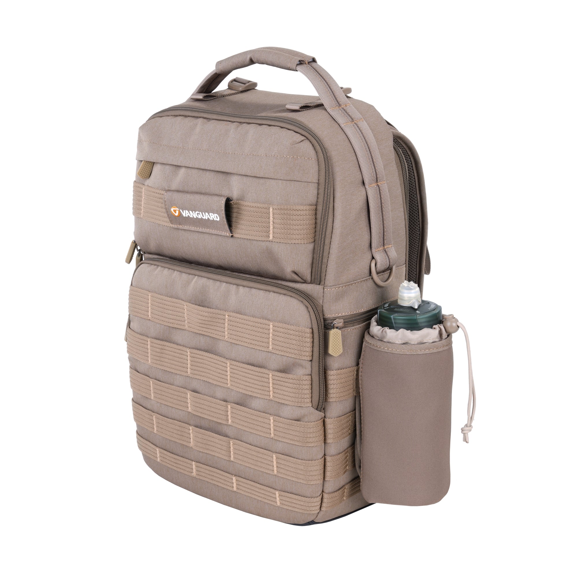 VEO RANGE T 45M BG Waterproof Hiking Backpack - Lightweight Travel Daypack for Outdoor Adventures, Camping & Daily Commute (Beige)