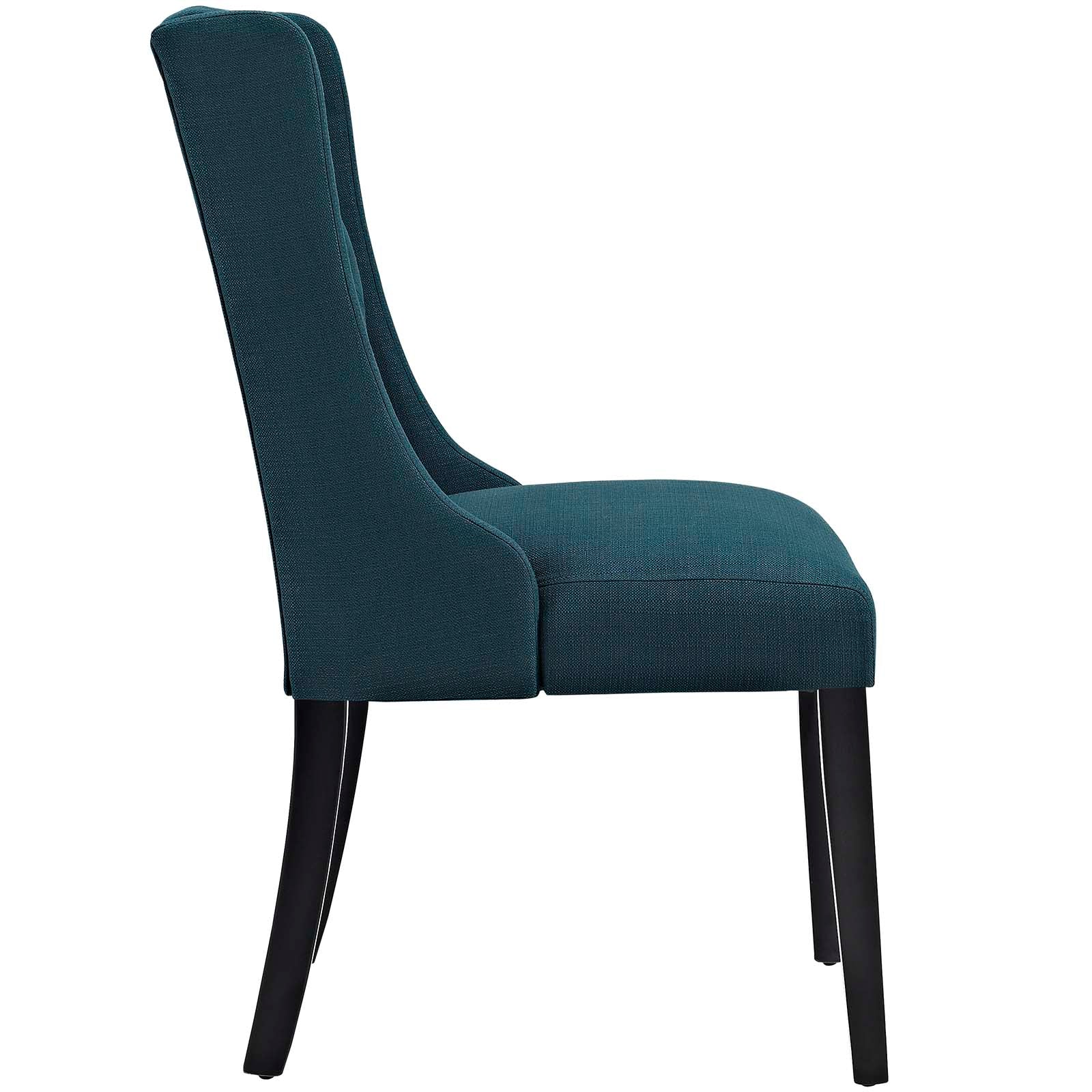Baronet Fabric Dining Chairs Set of 4 - Modern Upholstered Kitchen Chairs for Dining Room, Kitchen, and Home Decor