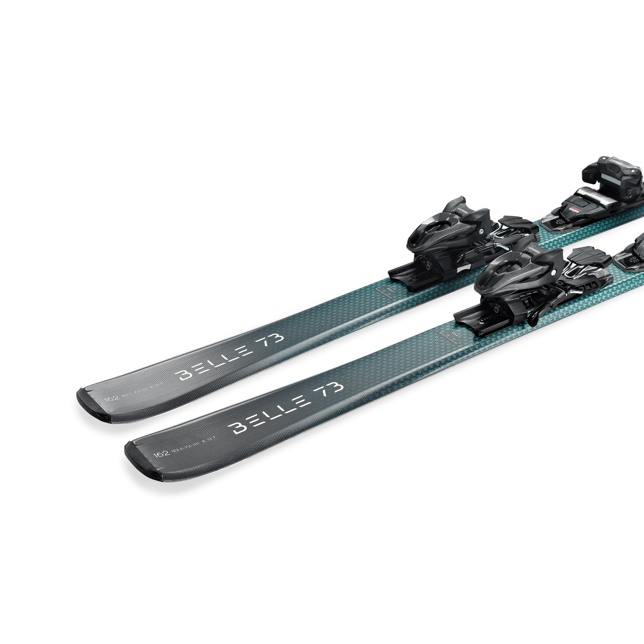 Nordica Belle 73 Skis with TP2 Compact 10 FDT Bindings 2025 - Perfect for All-Mountain Skiing & Freeride Adventures