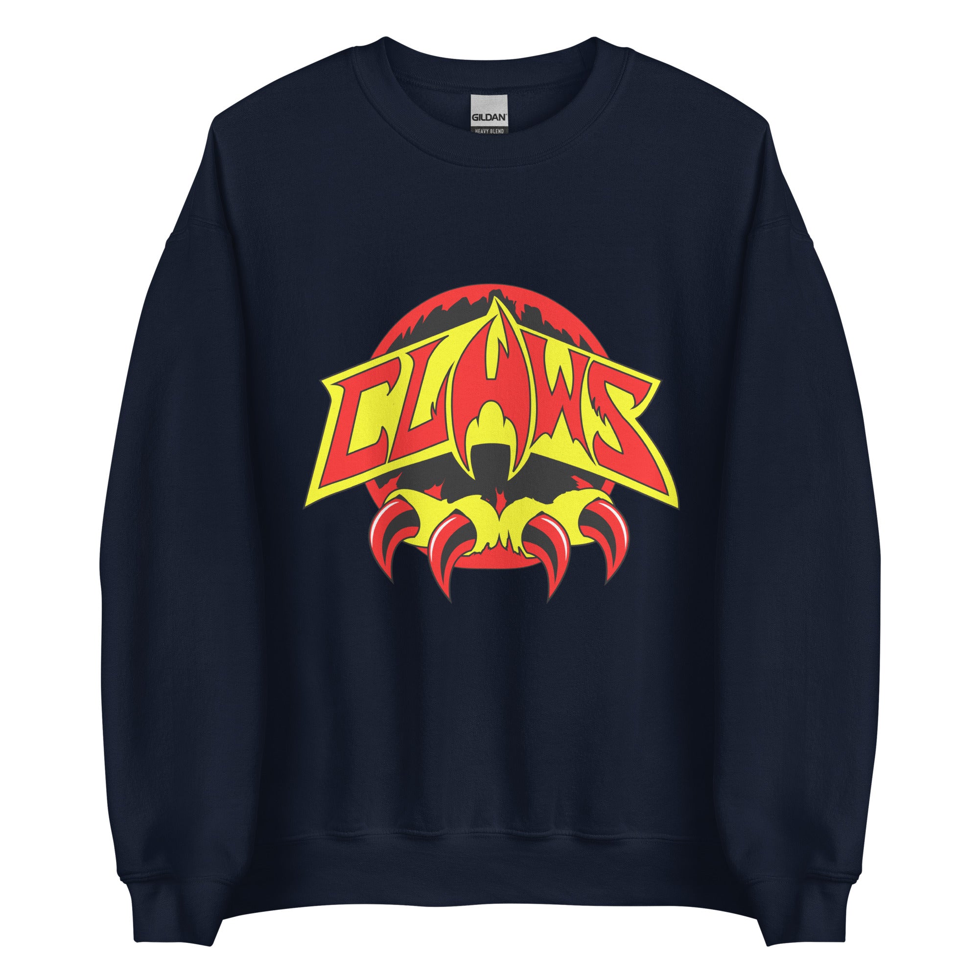 Zoo Jitsu Fighters CLAWS Logo Unisex Sweatshirt - Comfortable Pullover Hoodie for Martial Arts Fans & Streetwear Style | Perfect for Training, Gym, and Casual Wear