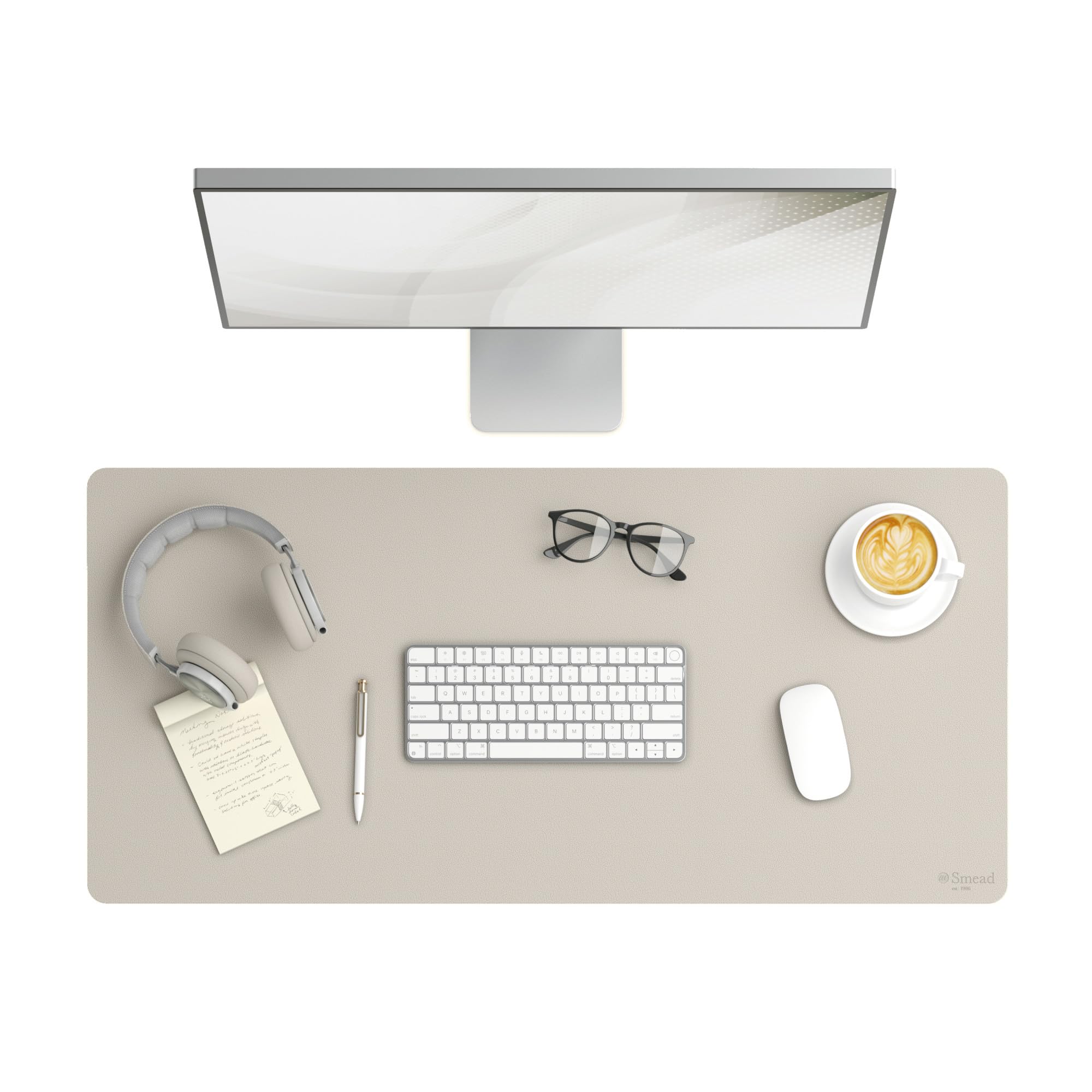 Smead Vegan Leather Desk Pad - 36