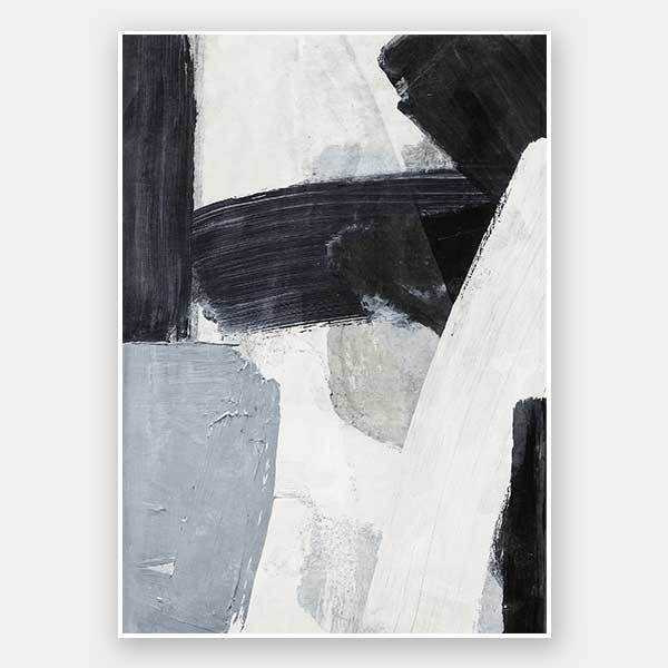 Darkened Silhouettes II Unframed Art Print - Modern Abstract Wall Decor for Living Room, Bedroom & Office | Home & Office Decoration
