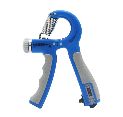 Adjustable Hand Grip Strength Trainer with Finger Exerciser - Improve Grip Strength & Finger Dexterity for Rock Climbing, Weightlifting & Rehabilitation Therapy
