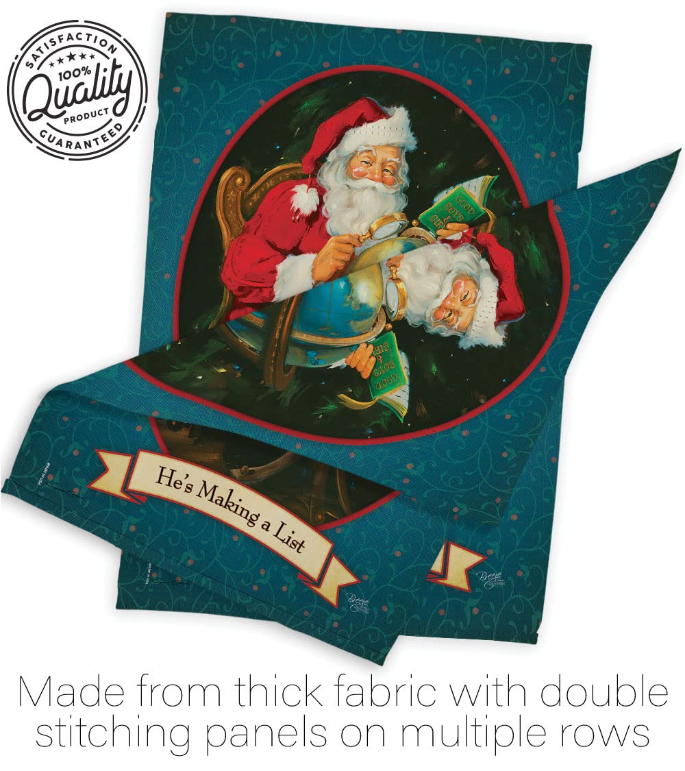 Christmas House Flag Set 28x40 - Winter Decor for Holiday Yard