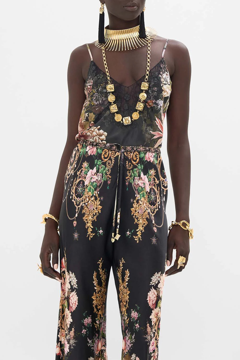 Dynasty Daze V Neck Bias Cami - Women's Flowy Slip Dress for Layering, Date Night & Casual Wear | Elegant & Comfortable