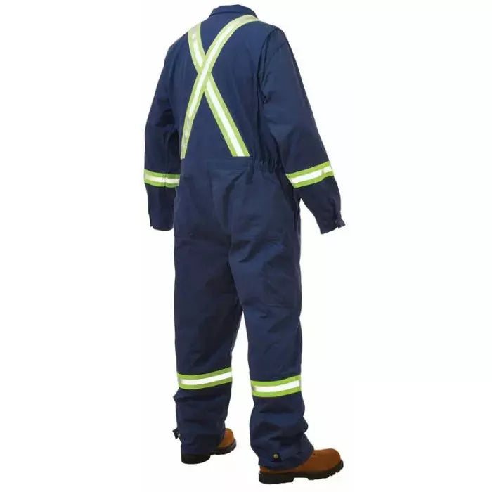 Tough Duck FR Kermel Coverall FA5111 - Flame Resistant Workwear for Industrial Safety | Ideal for Welding, Oil & Gas, and Electrical Work