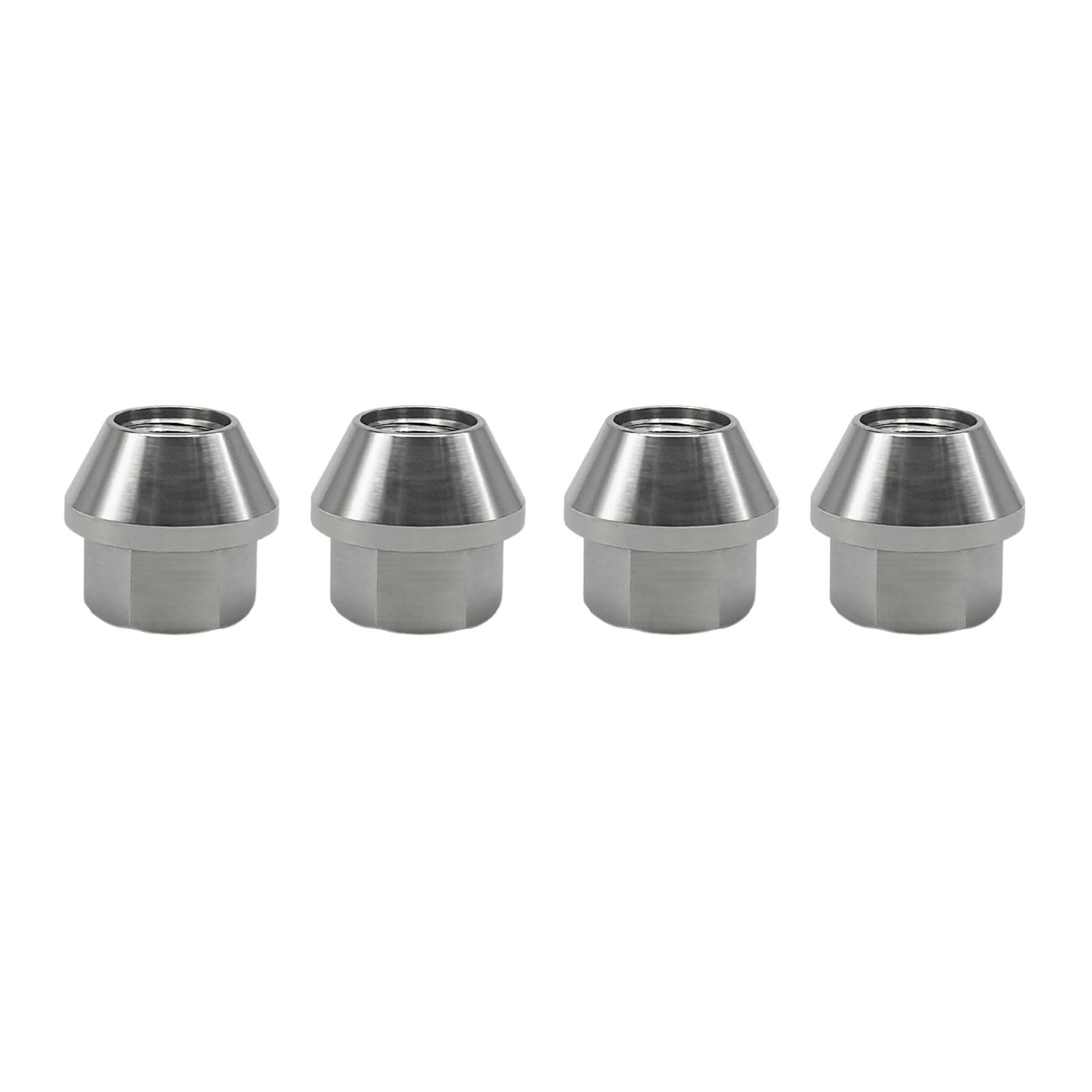RISON 20PCS Titanium Open End Lug Nuts M12x1.5x20mm - Ultra Lightweight Racing Wheel Nuts for Performance Cars, Trucks & SUVs - Durable Automotive Accessories for Track Days & Car Shows