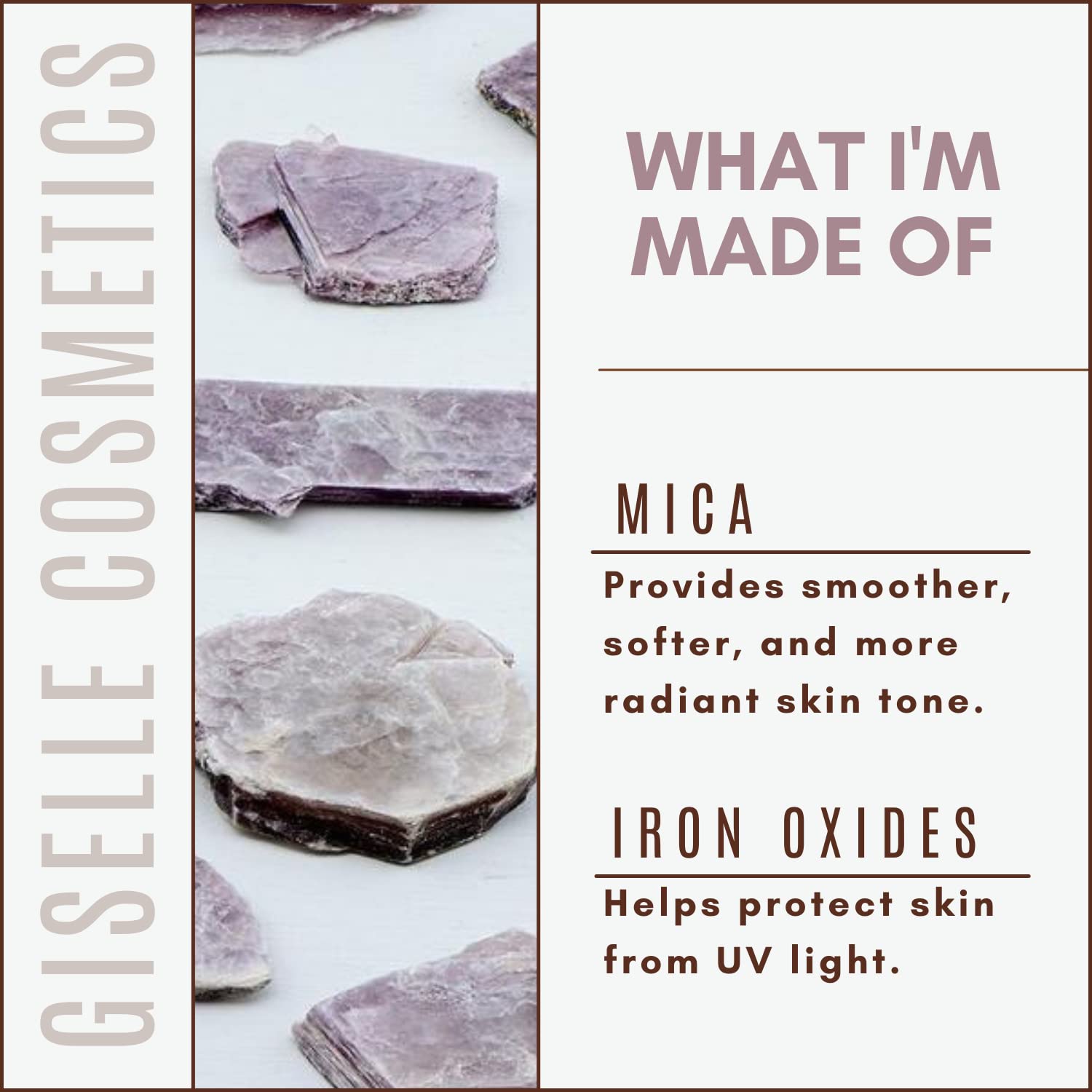 Organic Mineral Loose Powder Eyeshadow - Orange Rose Pastel Shades | Vegan, Cruelty-Free Makeup for Natural & Glam Looks | Perfect for Everyday Wear, Parties & Special Occasions