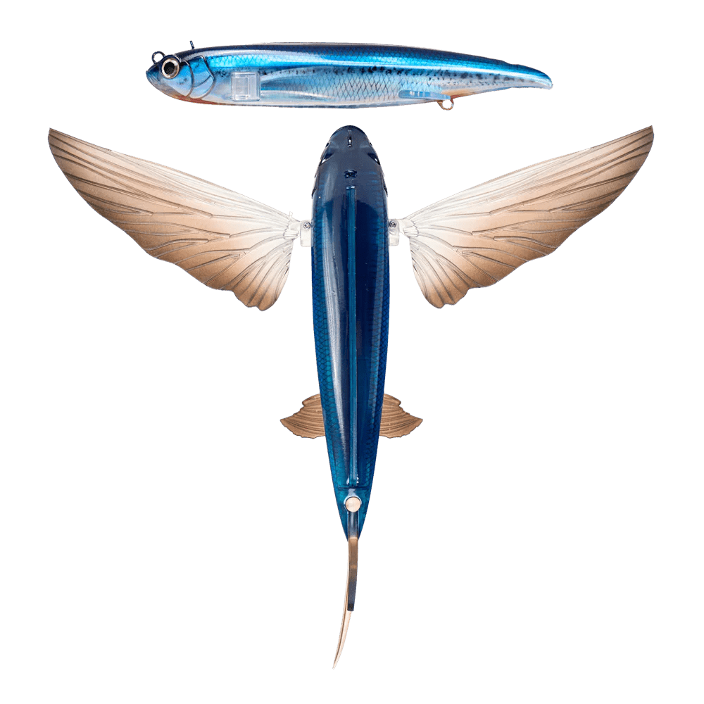 Nomad Design Slipstream Flying Fish Lures - Premium Saltwater Fishing Lures for Tuna, Mahi Mahi & Billfish - Ideal for Offshore Trolling & Big Game Fishing