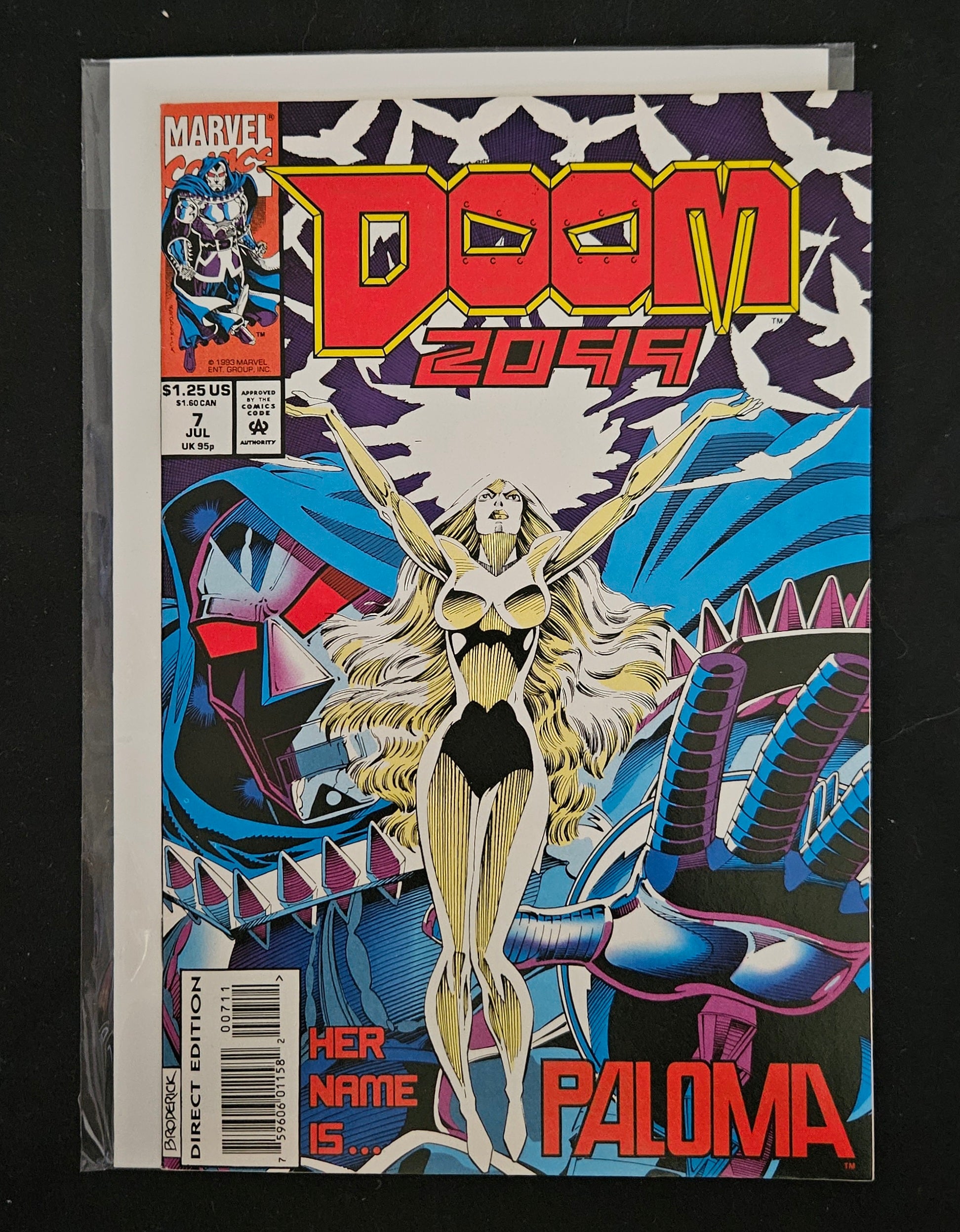 Doom 2099 #7: A Fistful of Doom - Marvel Comic Book (1994) | Collectible Vintage Superhero Graphic Novel for Marvel Fans & Comic Collectors | Perfect for Display, Gifts & Investment