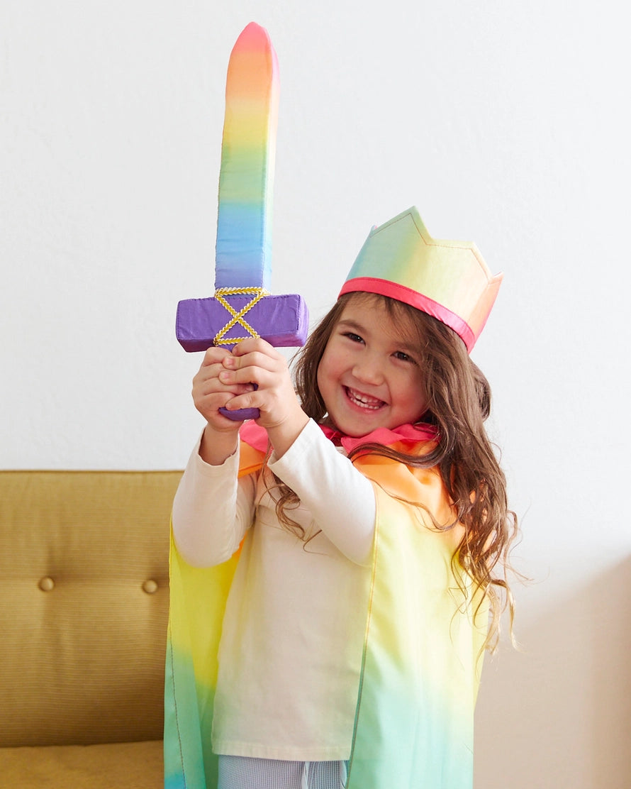 Sarah's Silks Soft Sword - Safe & Durable Play Sword for Kids - Perfect for Imaginative Play, Dress-Up, and Role-Playing Games
