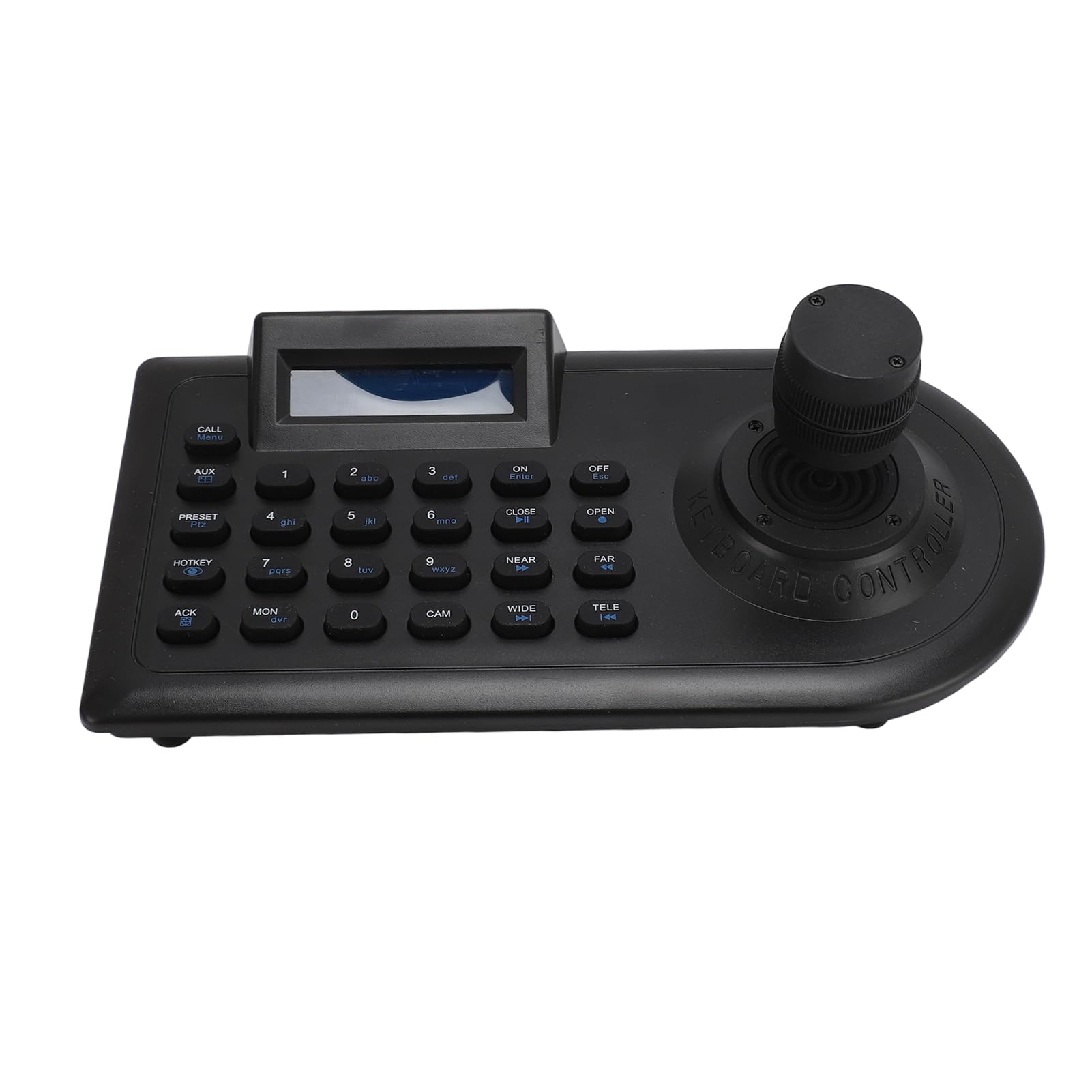 PTZ Camera Controller Keyboard with LCD Screen - 32 DVR 256 Dome Control for Surveillance Systems