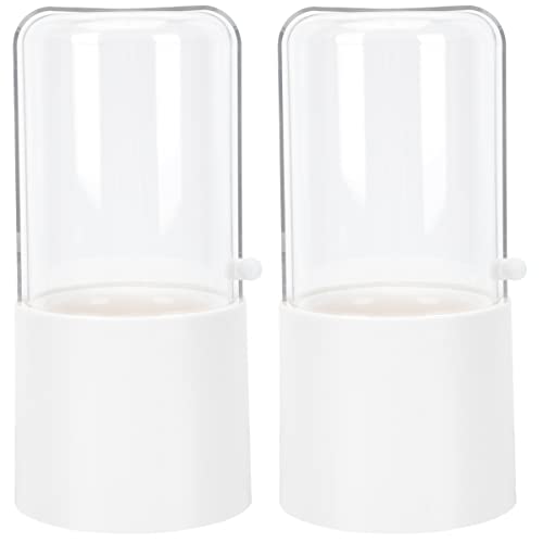 2 Pack Plastic Makeup Brush Holder with Lid - Waterproof Cosmetic Organizer for Bathroom, Vanity & Travel Storage - Ideal for Brushes, Lipsticks & Toiletries