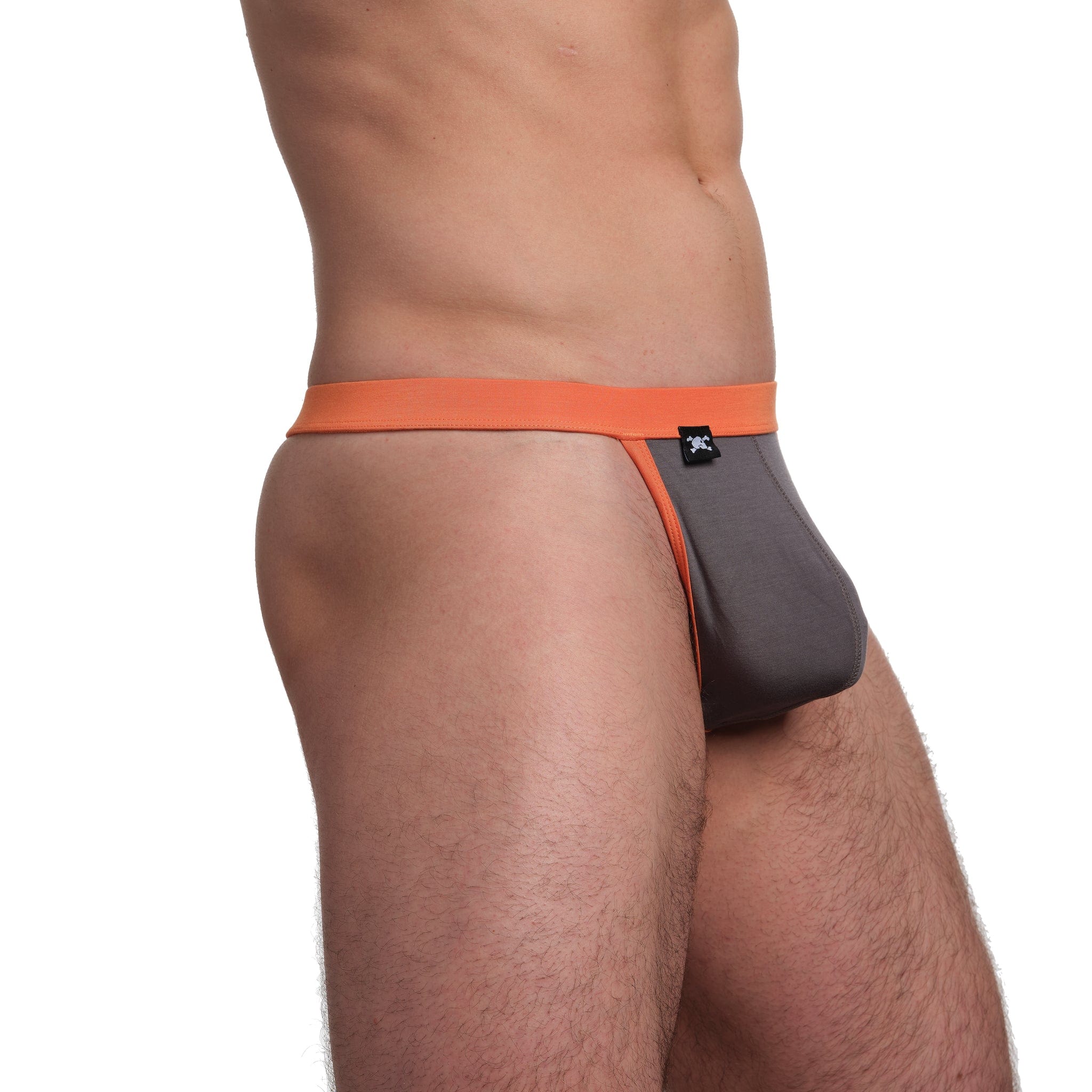 Just The Bones Cloud Thong Grey - Ultra Soft Comfortable Women's Underwear for Everyday Wear & Lounge