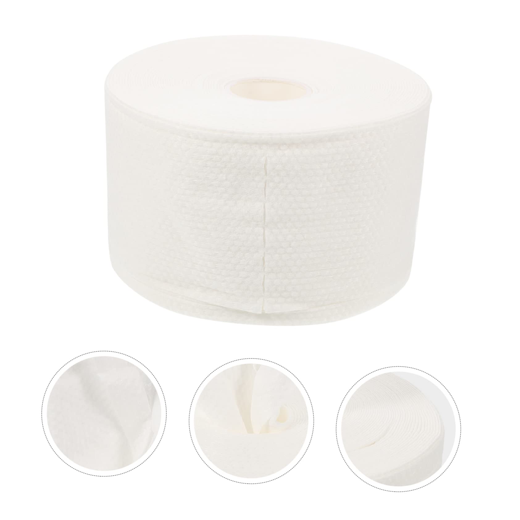 Soft Disposable Makeup Remover Facial Towels - Thick & Gentle Face Washing Cloths (1 Roll) | Perfect for Travel, Gym & Daily Skincare Routine