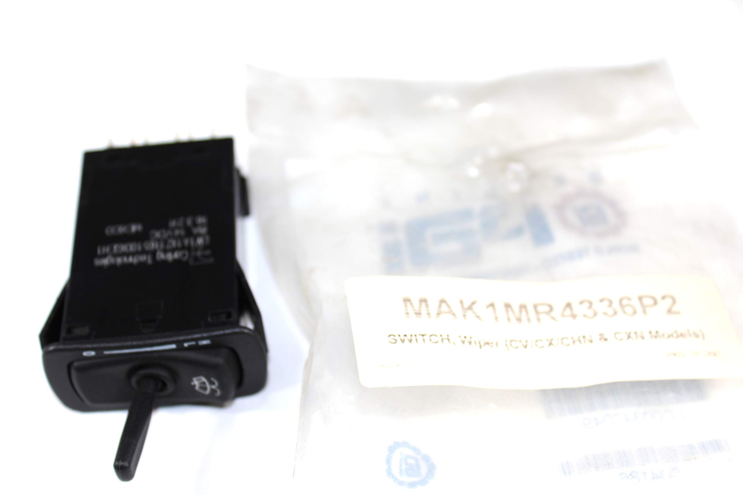 Mack Wiper Switch Replacement (Fits CV/CX/CHN & CXN Models) - Compatible with Part #1MR4336P2 & 804186 - Heavy Duty Truck Windshield Wiper Control for All Weather Conditions