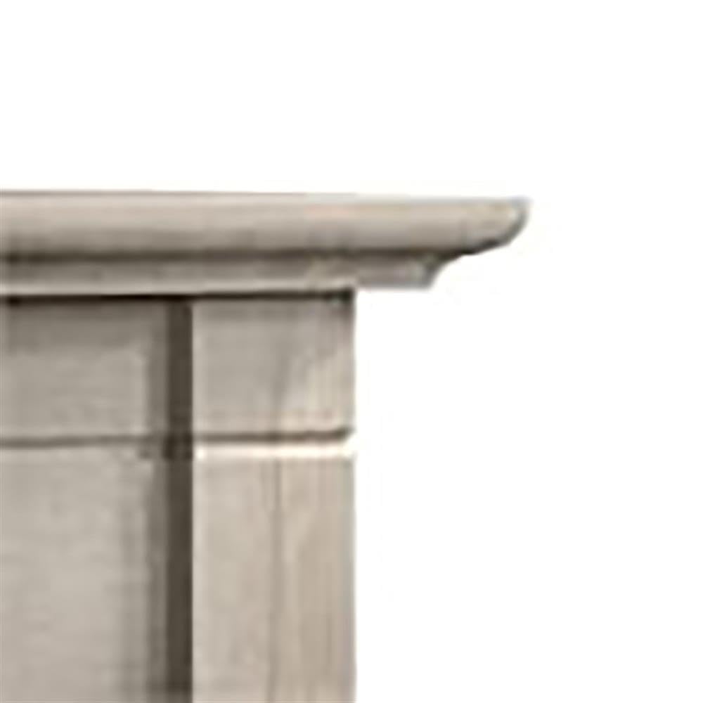 Atlin Designs 60 Inch L-Shaped Computer Desk with Keyboard Tray - Engineered Wood Home Office Desk in Washed Gray Finish - Perfect for Small Spaces, Gaming & Work from Home Setup