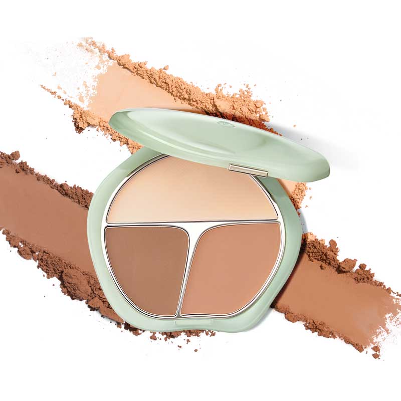 TIMAGE Trio Blush Palette - 3-in-1 Cream Blush Set for Cheeks & Lips, Natural Matte & Shimmer Finish, Vegan & Cruelty-Free Makeup Kit - Perfect for Daily Wear, Party & Special Occasions
