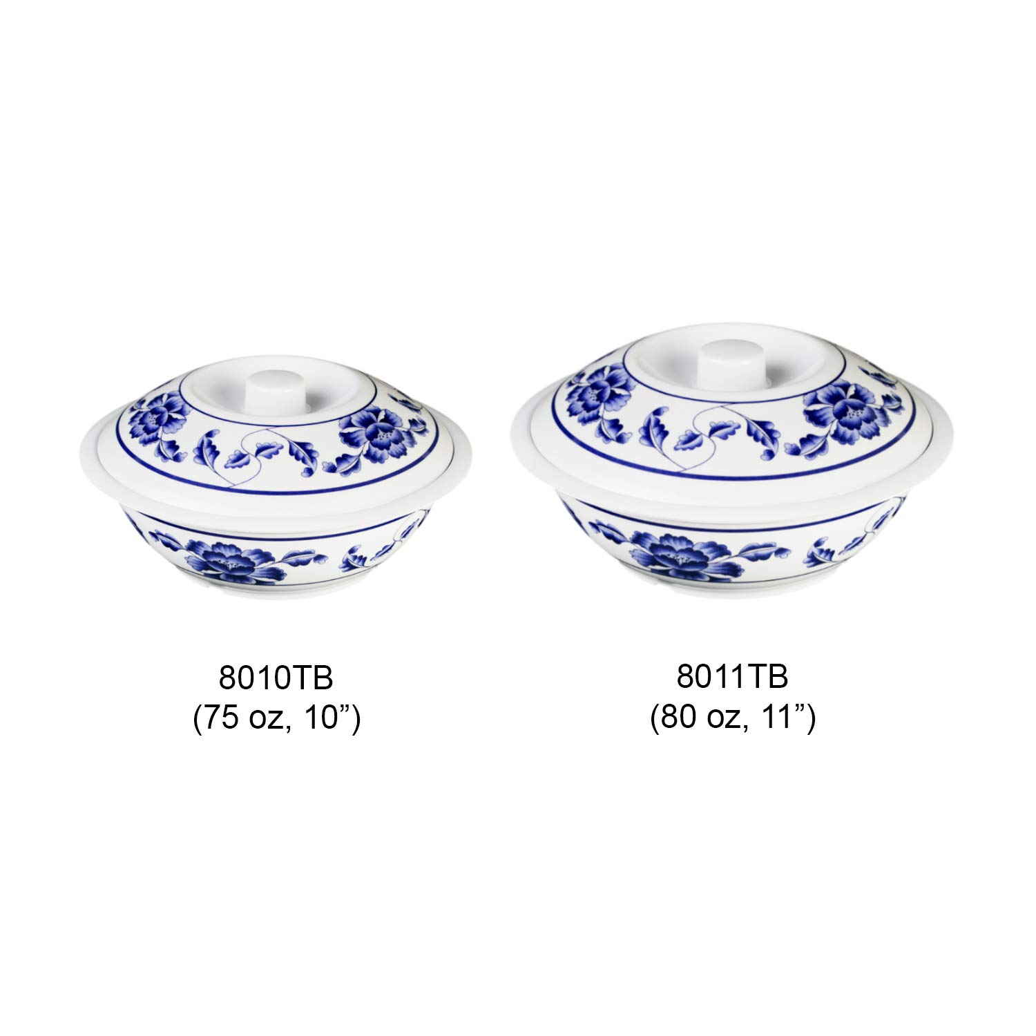 Lotus Melamine Dinnerware Collection - 75 oz 10