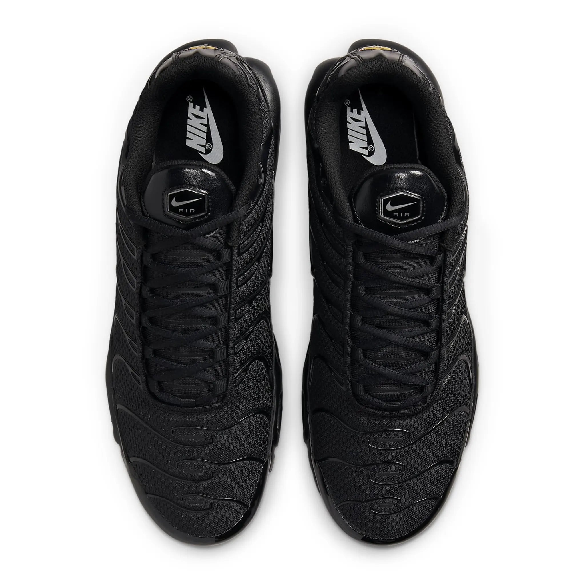 Nike TN Air Max Plus Triple Black Men's Running Shoes - Comfortable Athletic Sneakers for Jogging, Gym & Casual Wear