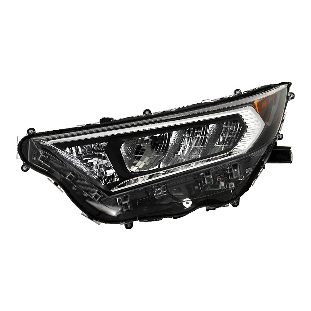 Premium Aftermarket LED Headlights for Toyota RAV4 2019-2021 - OEM Style Replacement with Bright White Light - Perfect for Night Driving & Off-Road Adventures