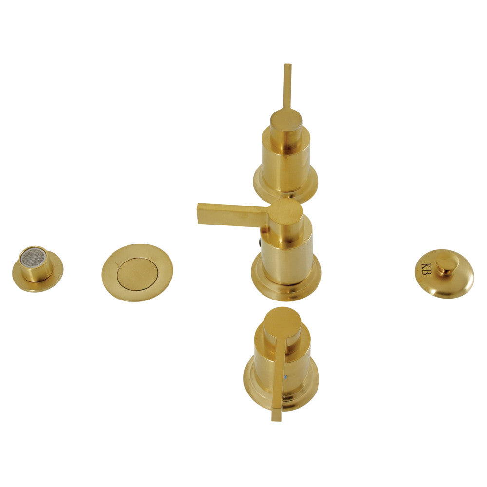 Kingston Brass KB6322NDL NuvoFusion Bidet Faucet - Modern Bathroom Fixture for Enhanced Hygiene & Comfort | Perfect for Toilet Upgrades & Luxury Bathrooms