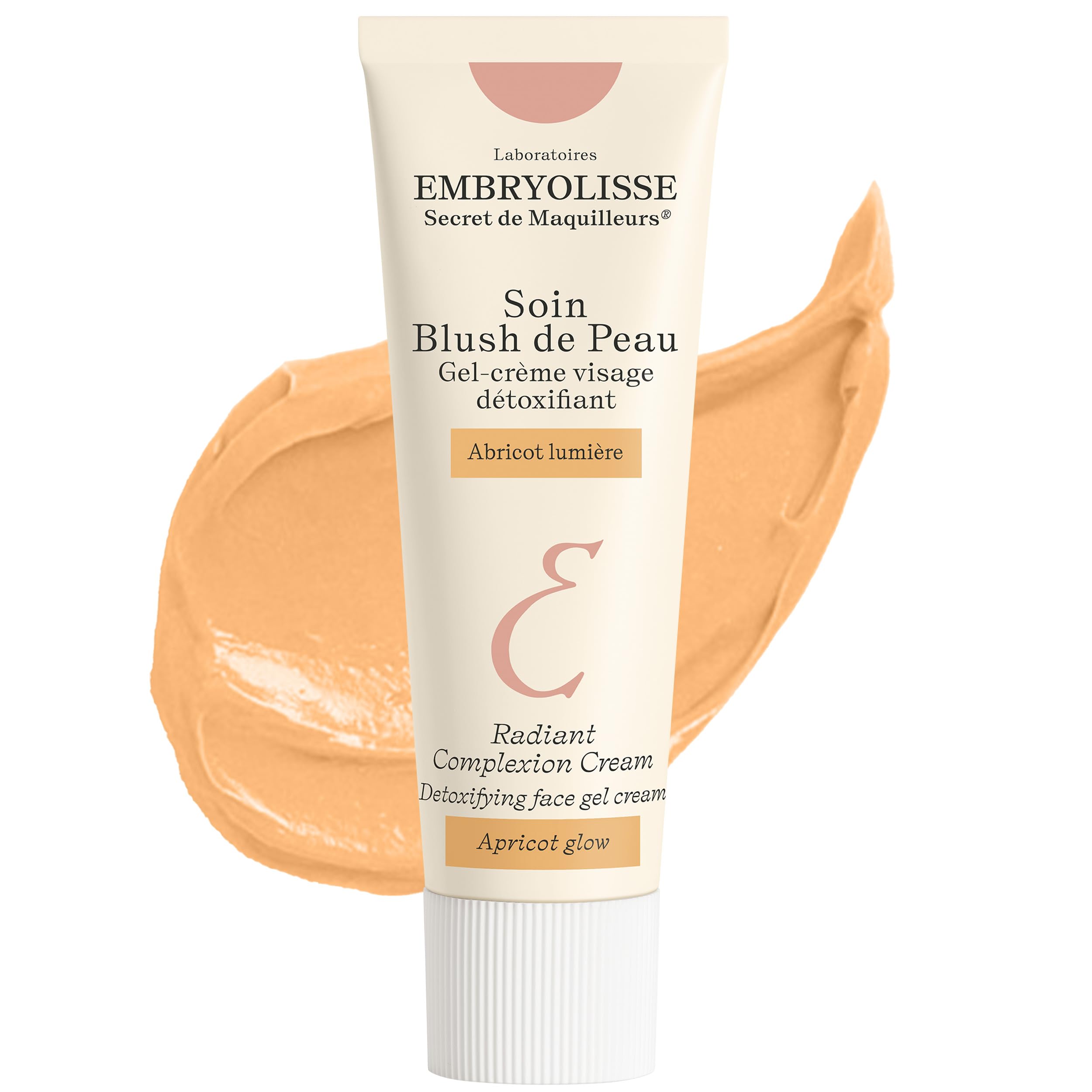 Embryolisse Radiant Complexion Cream - Hyaluronic Acid & Shea Butter Hybrid Makeup Primer & Face Moisturizer for Glowing Skin | 1.01 Fl Oz | Perfect for Daily Hydration & Makeup Prep
