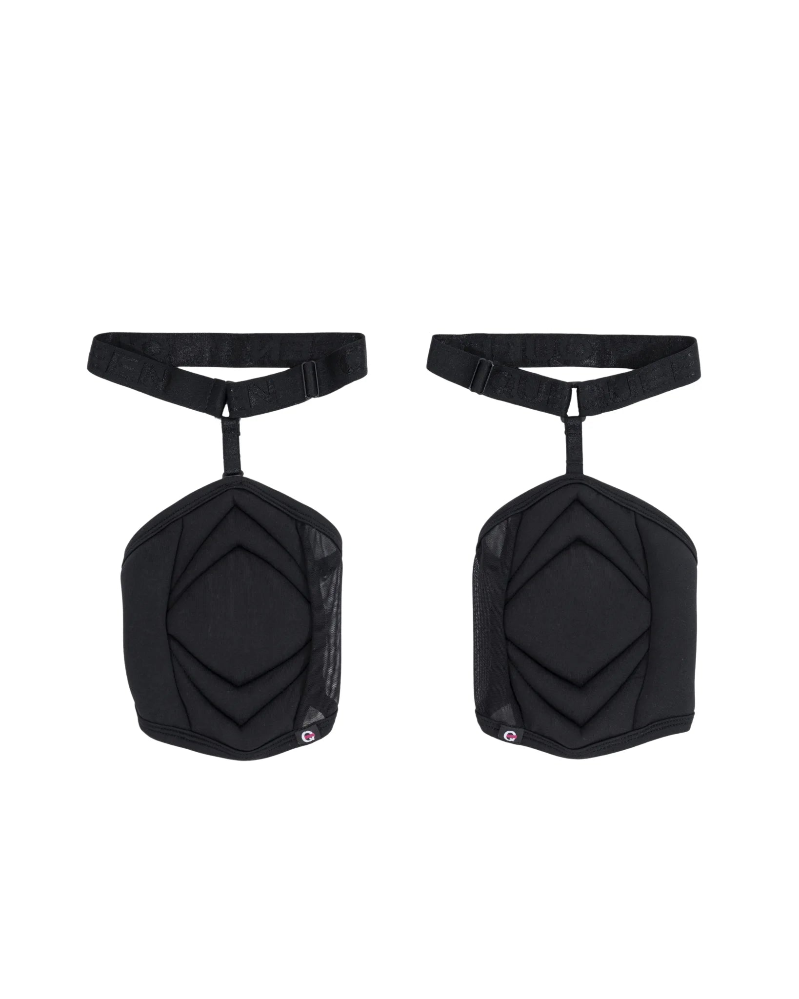 Motiva Black Dance Knee Pads - Professional Knee Protection for Dancers, Cheerleaders & Performers - Perfect for Ballet, Hip Hop, Breakdancing & Gymnastics