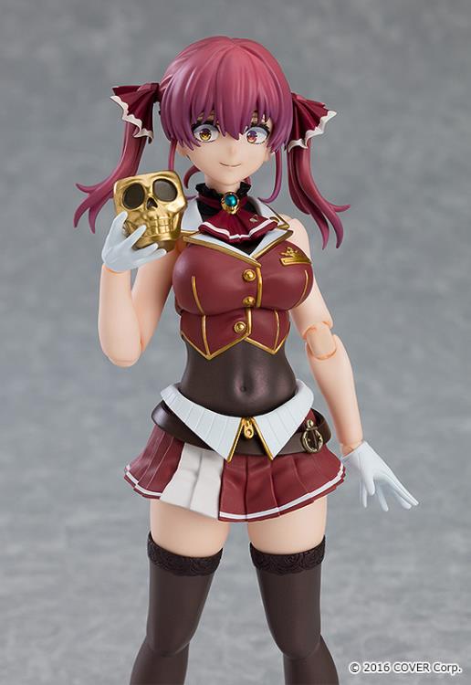 Figma #577 Houshou Marine Hololive Production Action Figure - Anime Collectible Model for Display & Cosplay Scenes