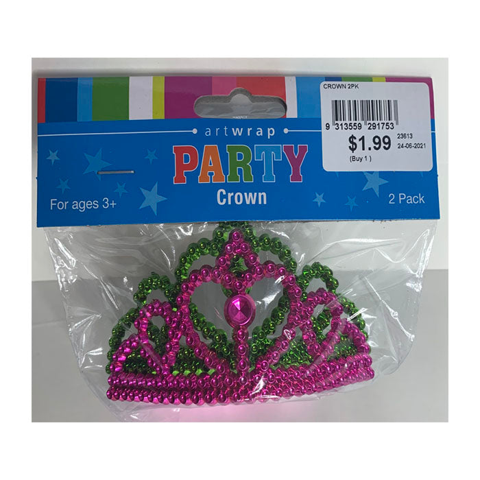 Elegant Hair Clip Crown Set - 2 Pack | Perfect for Weddings, Prom & Special Occasions