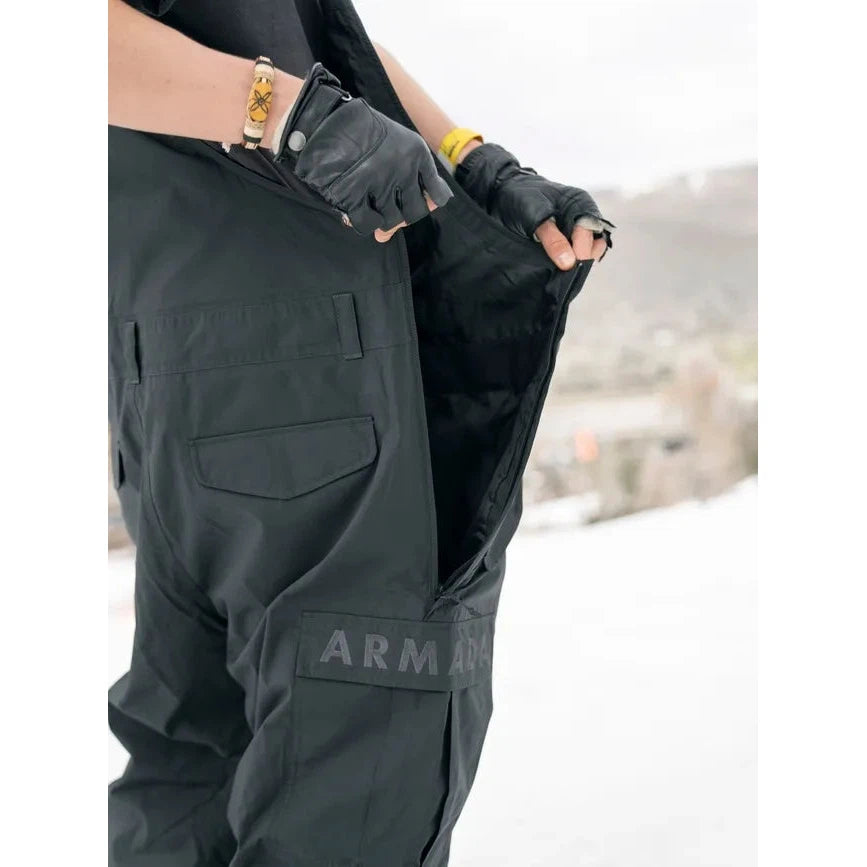 Armada Men's Sumpter 2L Waterproof Ski Bib Pants 2025 - Winter Snowboarding & Outdoor Adventure Gear for Cold Weather Activities