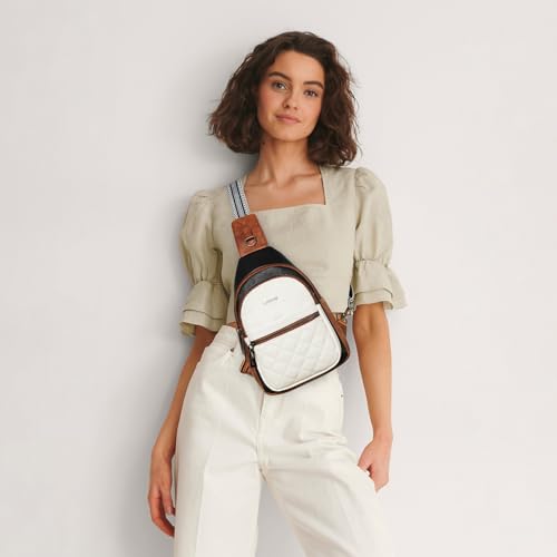 Black & White W/Brown Trim