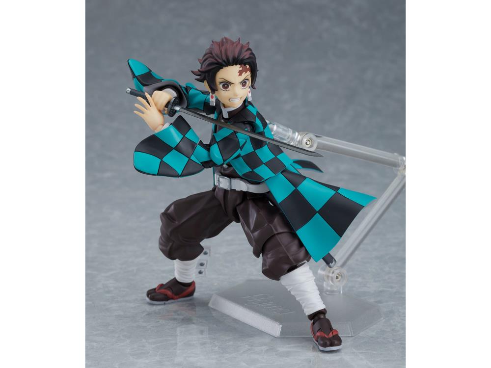 Figma #498 Tanjirou Kamado Action Figure - Demon Slayer: Kimetsu no Yaiba Anime Collectible for Fans & Display - Perfect for Home Decor, Office Desk, and Anime Collections