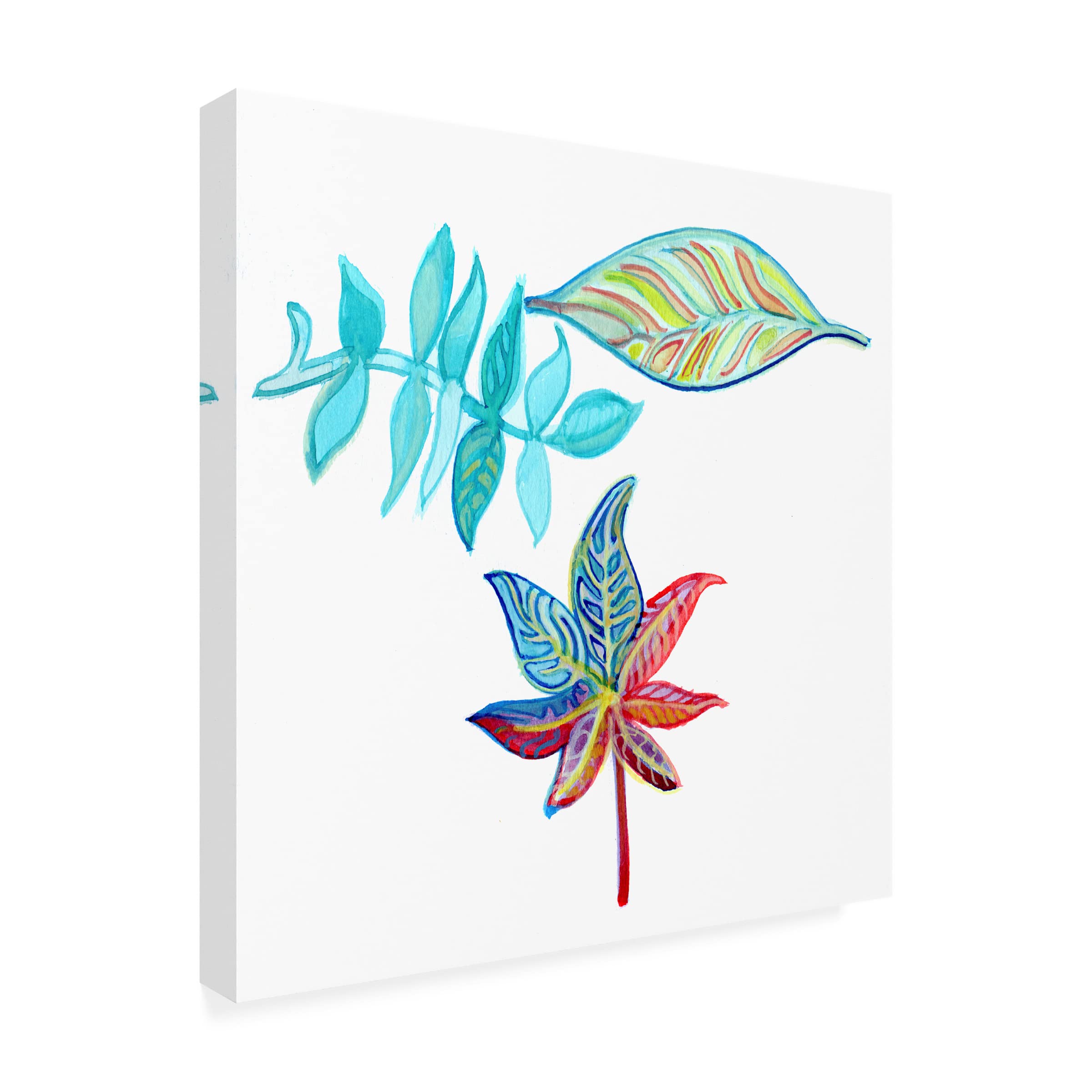 Trademark Fine Art 'Gabriola House No 2' Canvas Wall Art by Josh Byer - 35x35 Inches, Modern Home Decor for Living Room, Bedroom & Office