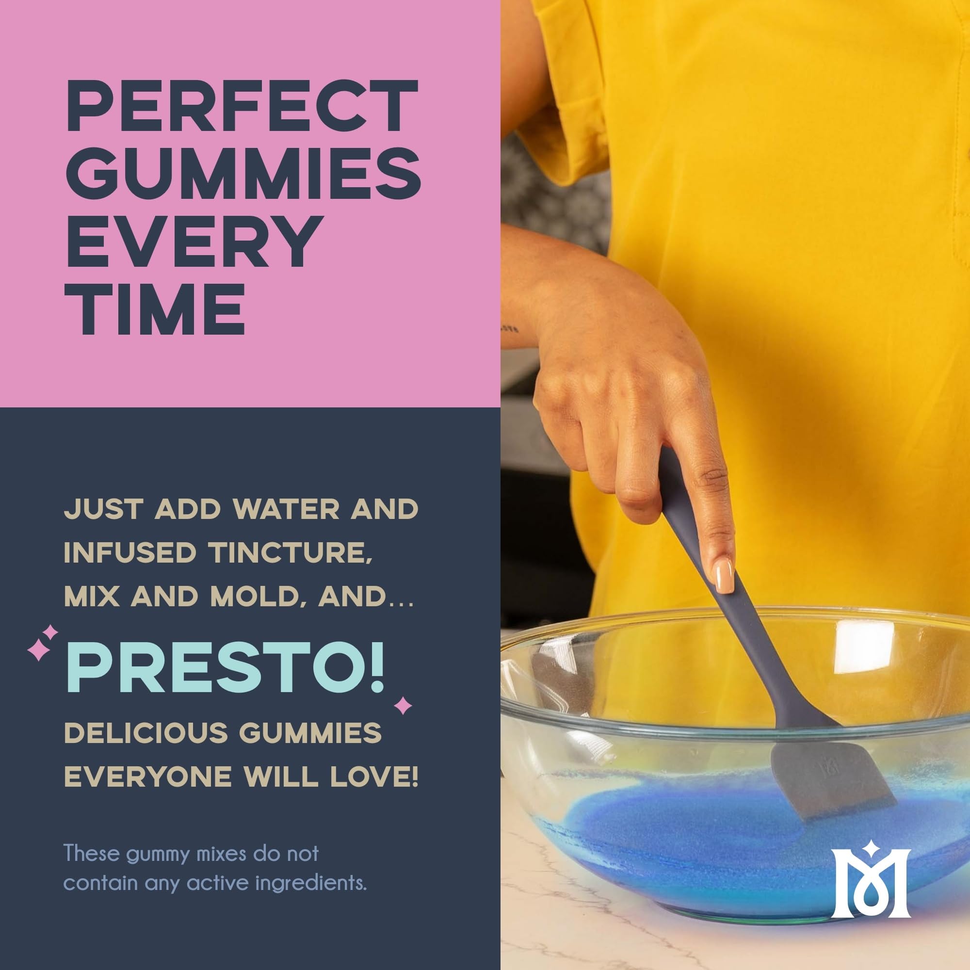 Magical Butter Gummy Mix - Blue Raspberry Gelatin Powder for Homemade Chewy Candy - Easy-to-Use Edible Gummy Mixture - Tart & Delicious DIY Candy Making Kit - Perfect for Parties, Snacks & Gift Giving