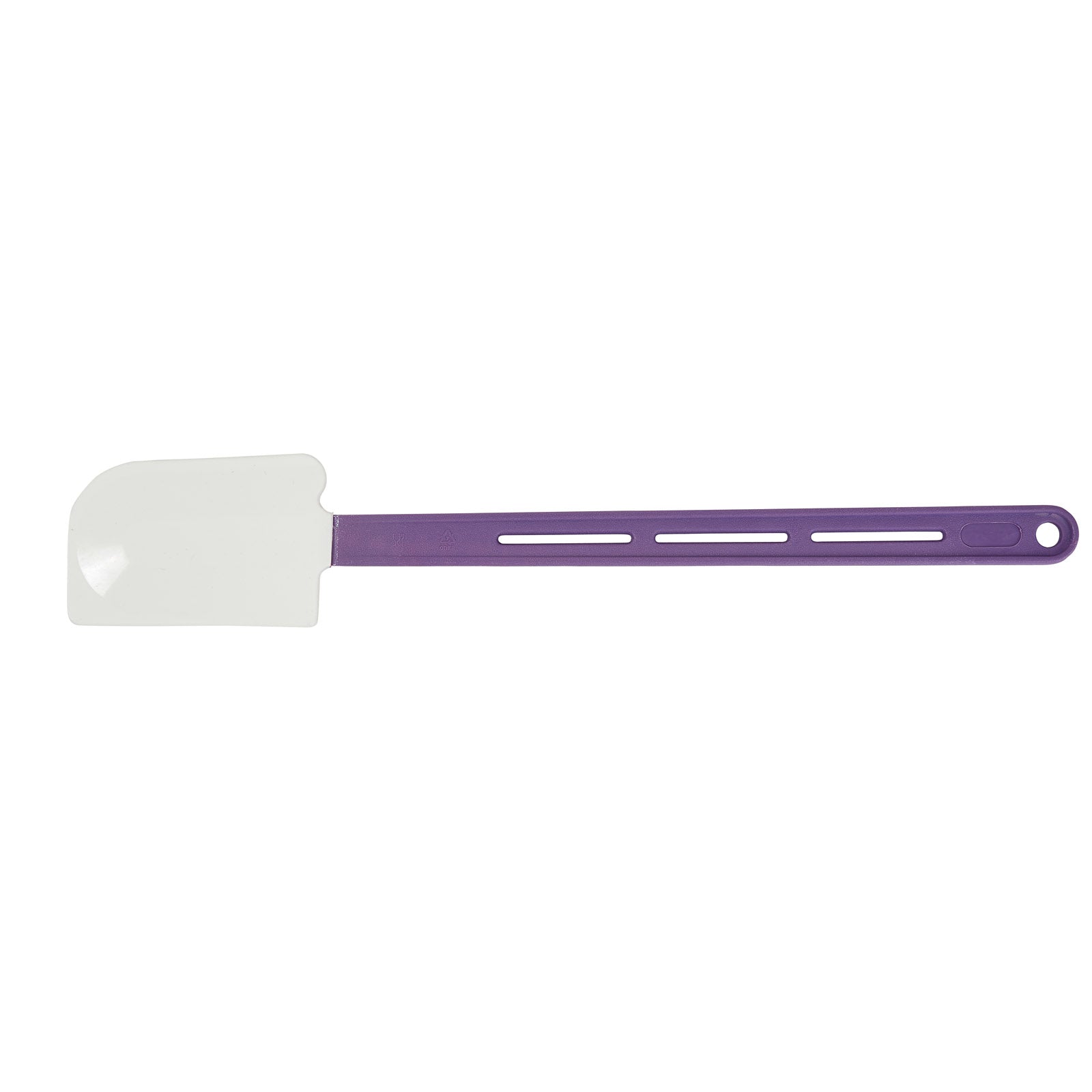 Winco 10-Inch High Heat Resistant Spatula with Purple Handle - Perfect for Cooking, Baking, Grilling & Flipping Burgers, Pancakes & Eggs