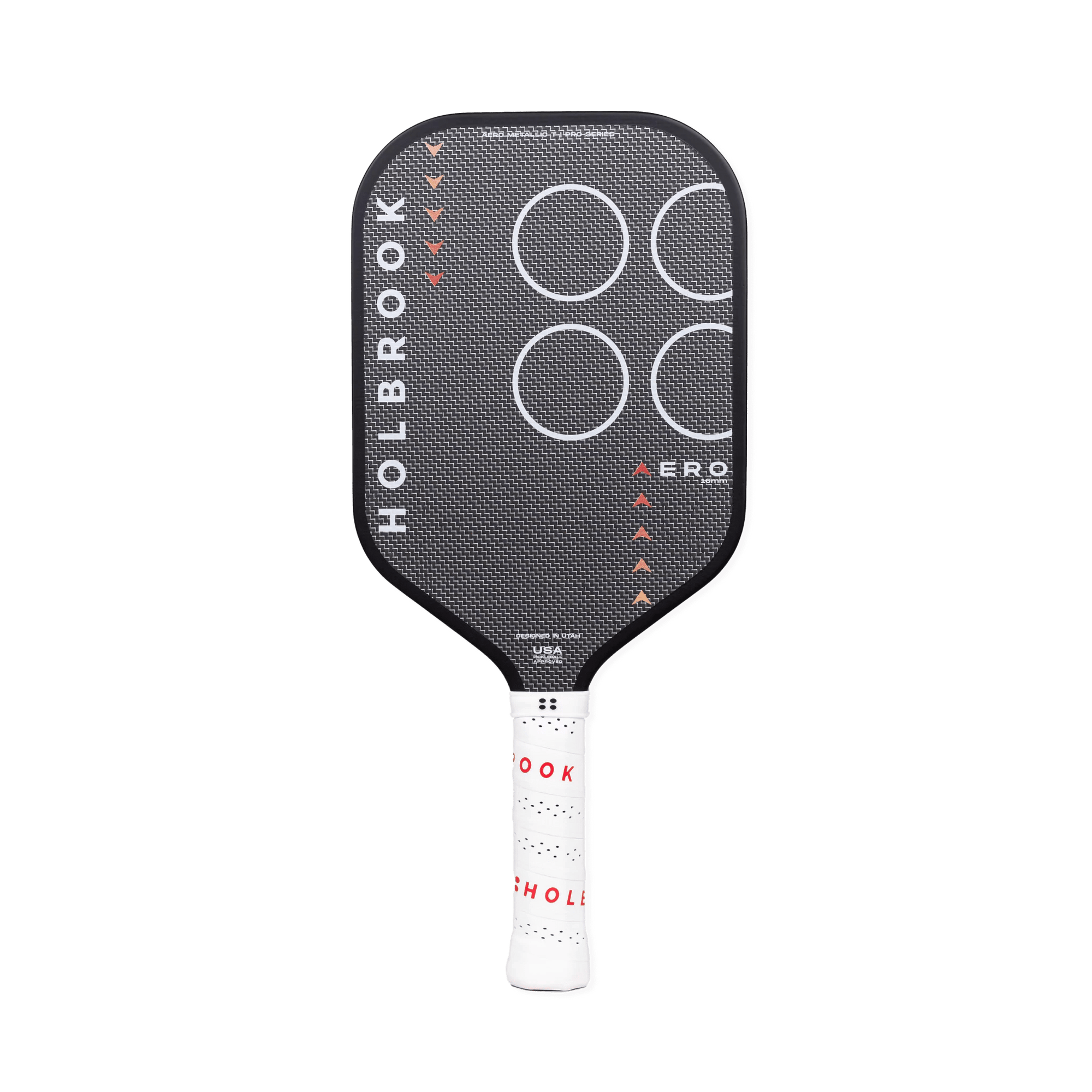 **Holbrook Aero Metallic T 16mm Pickleball Paddle - Lightweight & Durable for Competitive Play | Perfect for Indoor & Outdoor Games**