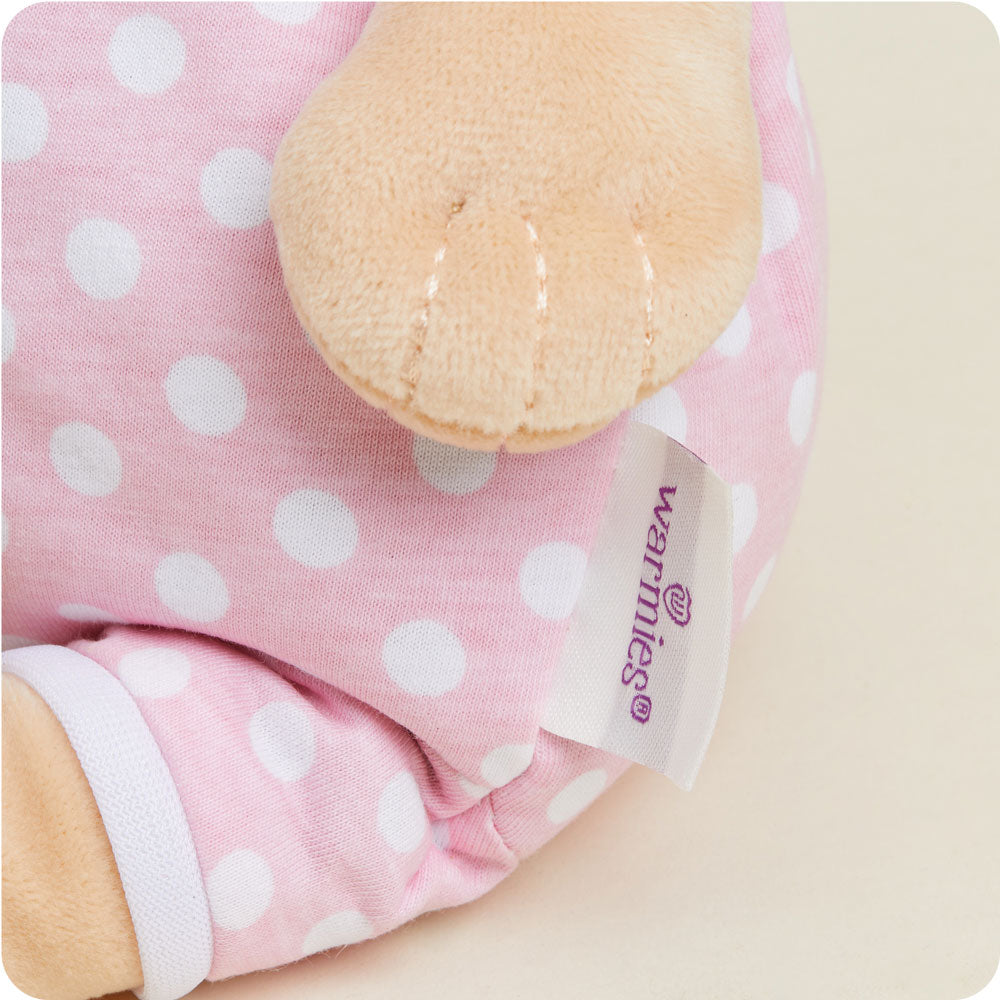 Baby Girl Warmies - Cozy & Adorable Plush Stuffed Animals for Infants & Toddlers - Perfect for Cuddling, Playtime & Nursery Decor