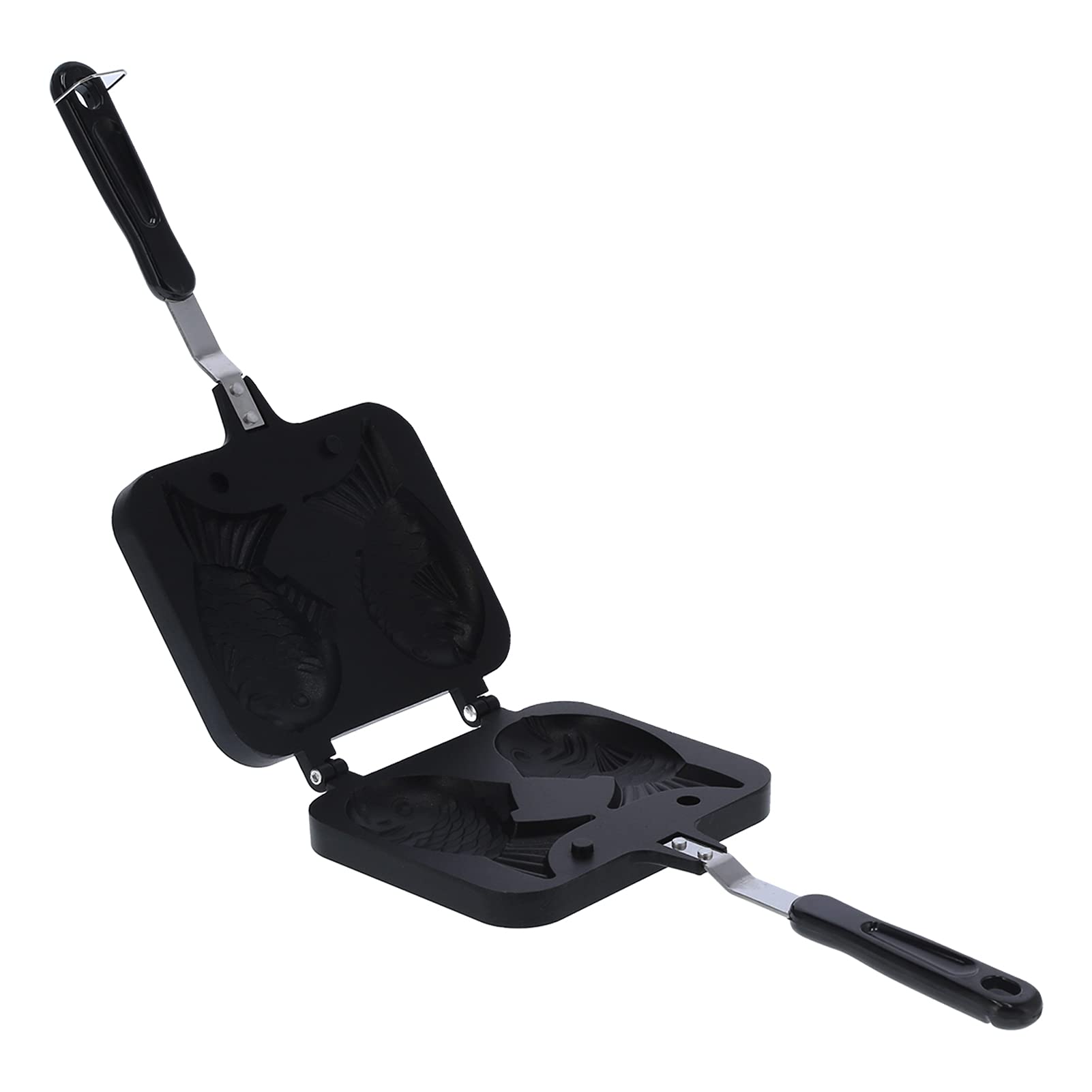 **Double-Sided Taiyaki Pan & Waffle Maker - Non-Stick Fish-Shaped Cake Mold for Home Baking - Perfect for Desserts, Snacks, and Party Treats**