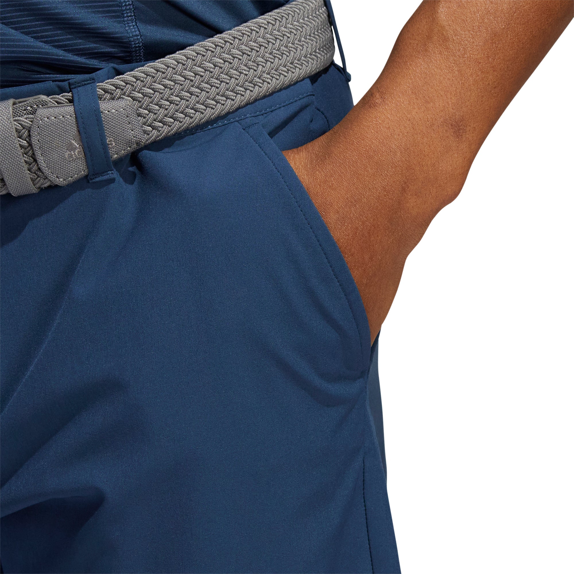 Adidas Ultimate365 Core Crew Navy 10.5 Inch Men's Golf Shorts - Comfortable & Breathable for Golfing & Casual Wear