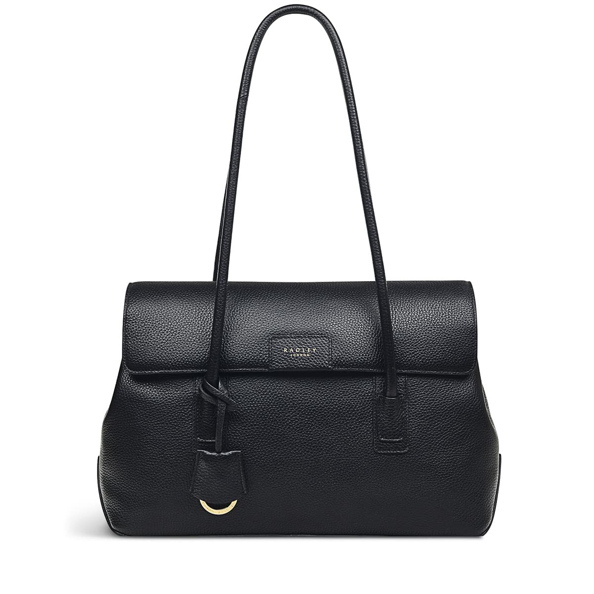 RADLEY London Vines Avenue Women's Leather Shoulder Bag - Genuine Grained Leather with Adjustable Strap, Flapover Closure & Interior Zipper Pocket - Perfect for Work, Travel & Everyday Use