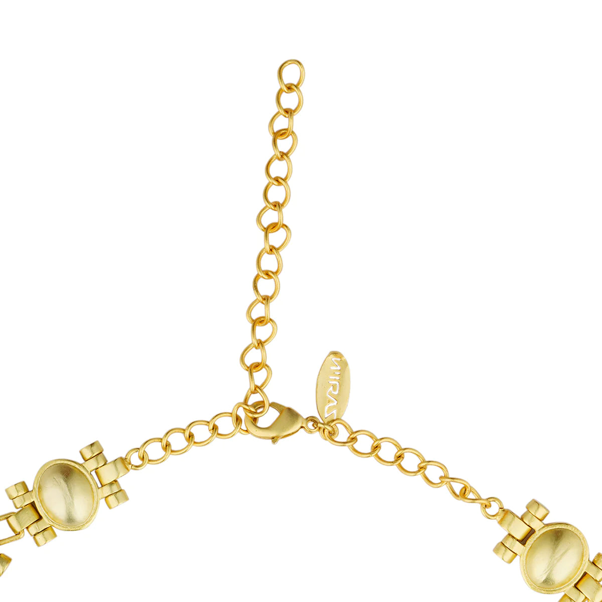 Vibrant Navratna Gemstone Necklace for Women - Elegant Handmade Jewelry for Parties, Weddings & Special Occasions