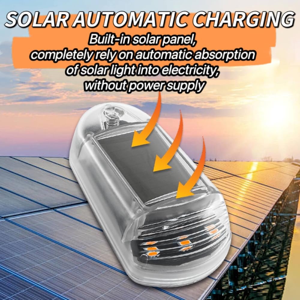 Solar Powered No Drill Cab Lights for Trucks - Black Remote Control & Non-Remote Control Models - Waterproof LED Interior Lighting for Semi Trucks, Pickups & Work Vehicles - Perfect for Night Driving & Emergency Signaling