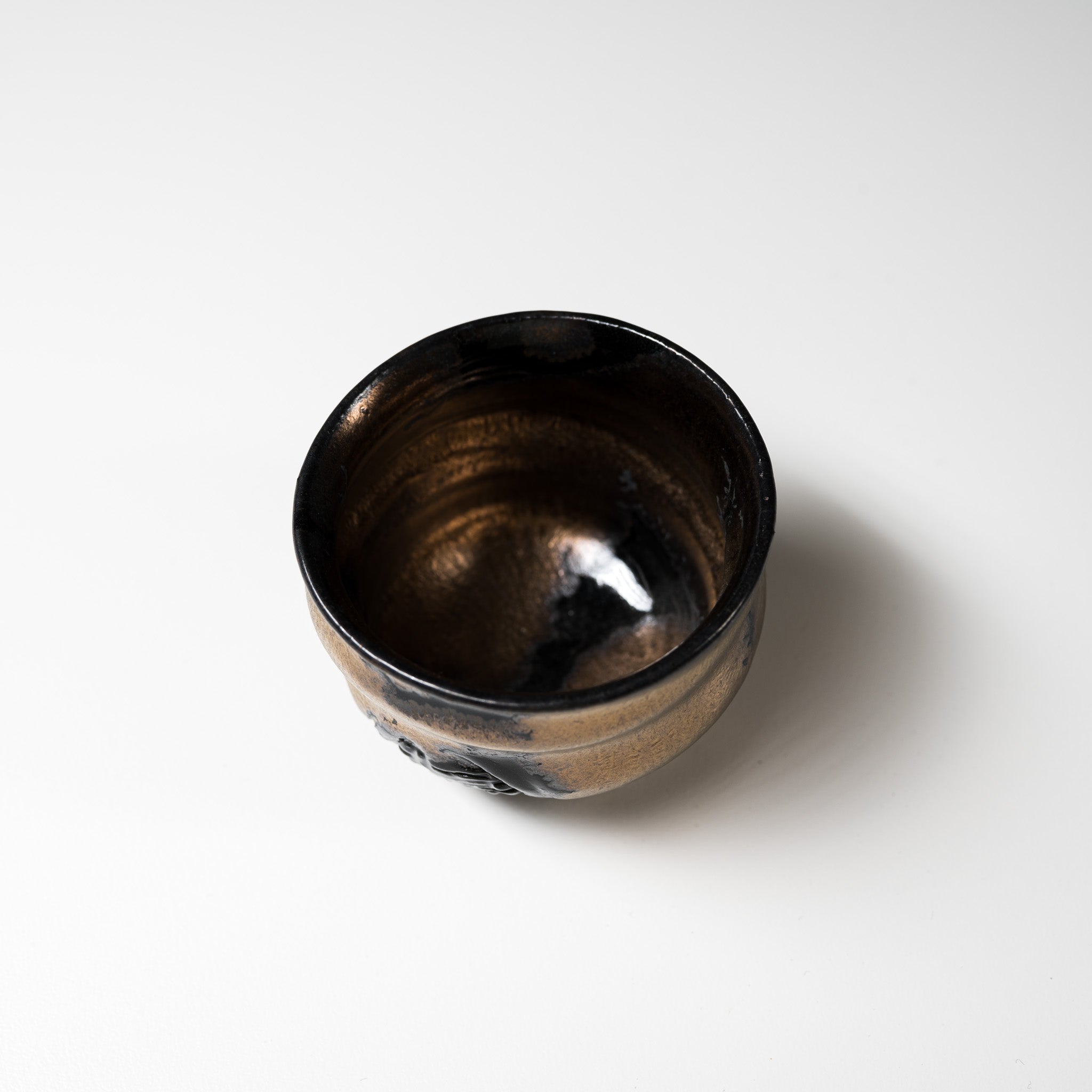 NINSHU Japanese Sake Cup - Handcrafted Ceramic Small Teacup with Zen Design - Perfect for Sake Tasting, Tea Ceremonies & Home Decor