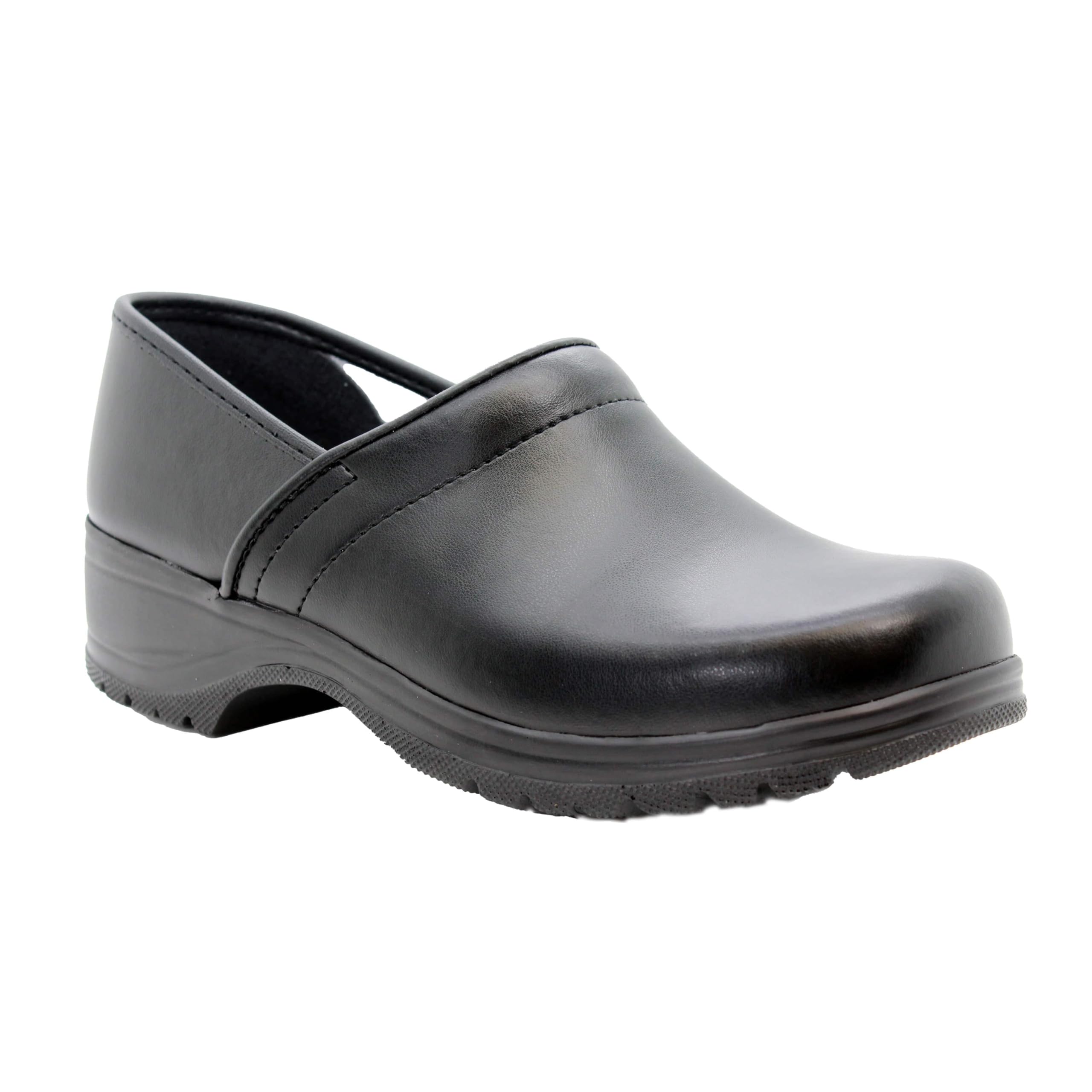Bjork Women's Swedish Flex Pro Closed Back Clogs - Comfortable Slip-Resistant Work Shoes for Nurses, Chefs & Healthcare Professionals - Perfect for Hospitals, Kitchens & Indoor Workplaces