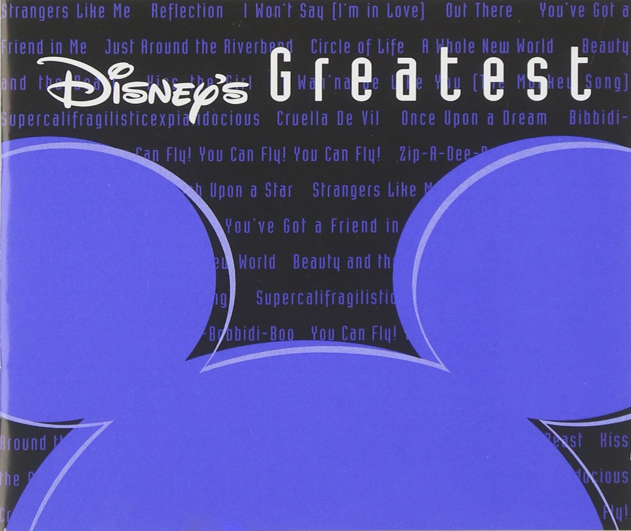 Disney's Greatest Hits Vol. 1 (Jewel Case) - Classic Disney Songs Collection for Kids, Family Road Trips & Disney Fans