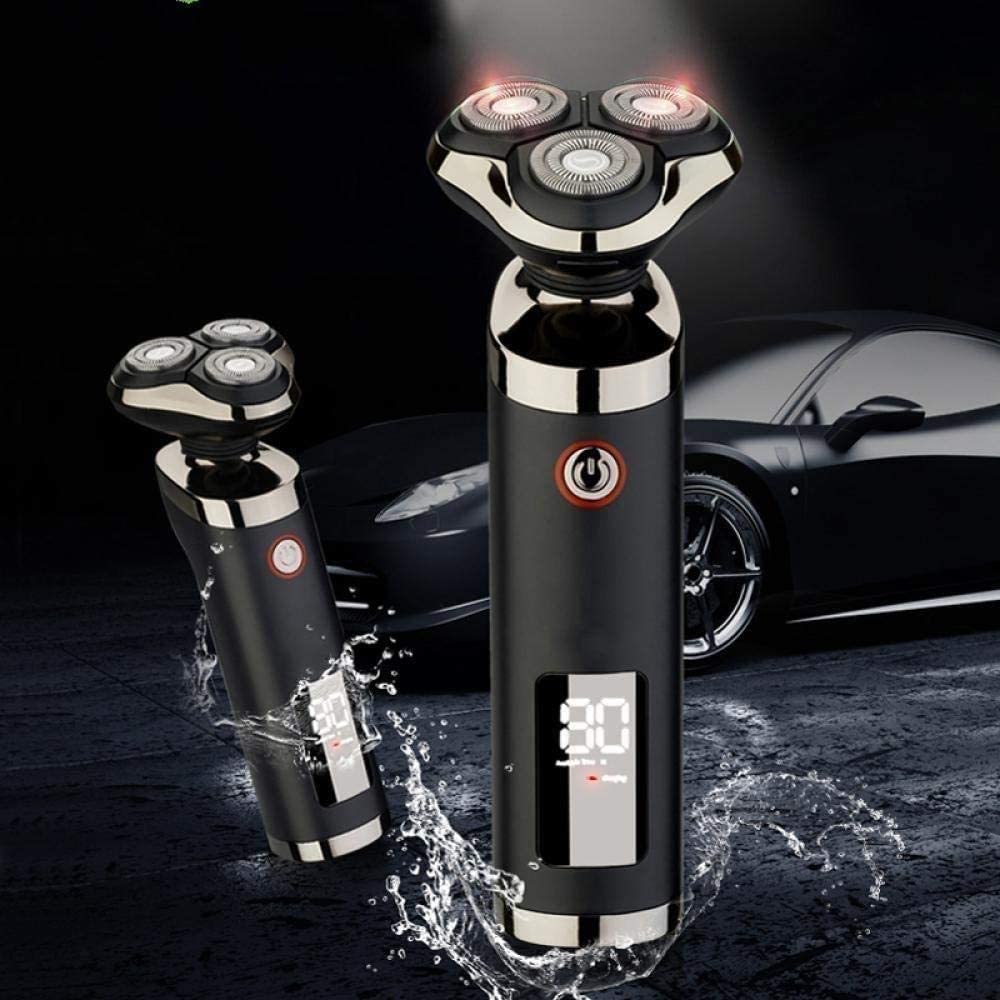Best Rechargeable 3D Electric Shaver for Men - Wet/Dry Shaving with Nose Hair Trimmer | Fast Charging & Travel-Friendly | Perfect for Home, Office & Travel Grooming