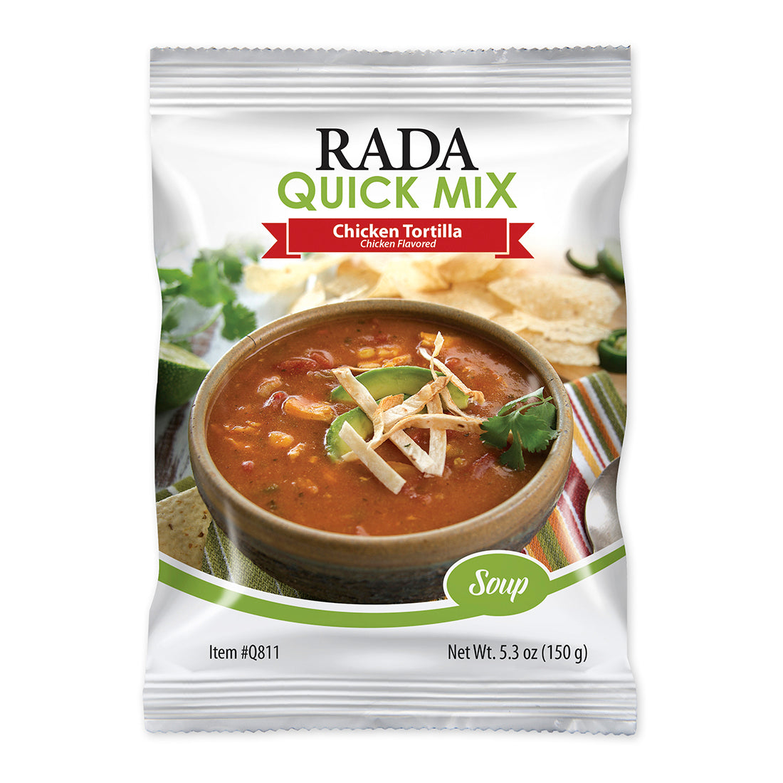 Authentic Mexican Chicken Tortilla Soup Mix - Easy Homemade Recipe for Quick & Delicious Meals - Perfect for Family Dinners, Potlucks & Cozy Winter Nights